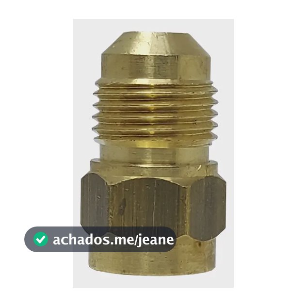 Adaptador 1/4f X 3/8m P/ Mangueira De Vacuo E Bomba De Vácuo