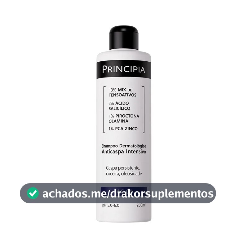Shampoo Dermatológico Anticaspa Intensivo AC-01 250ml Principia