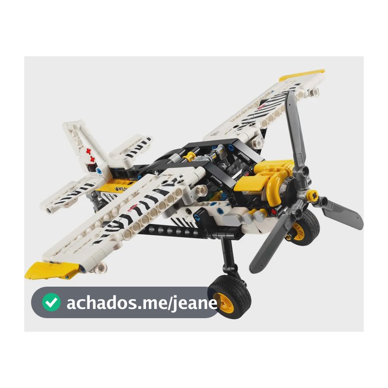 Lego Technic Bush Plane 42198 com 333 Peças