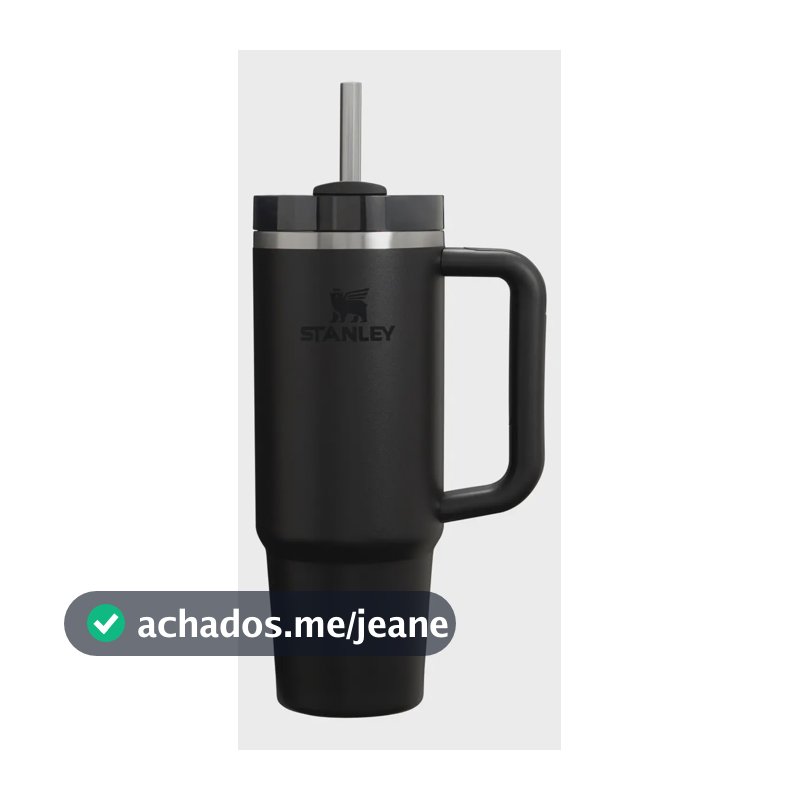 Copo Stanley Quencher Black 2.0 887ml