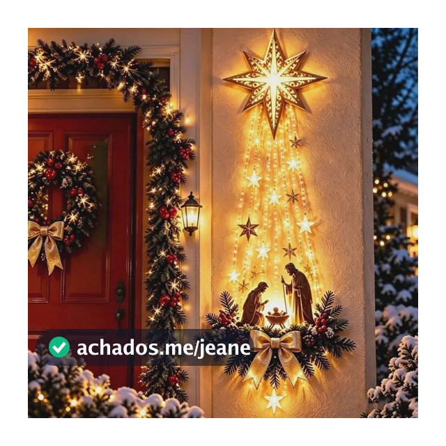 Belém Estrela Da Fé Decoração De Parede Berço