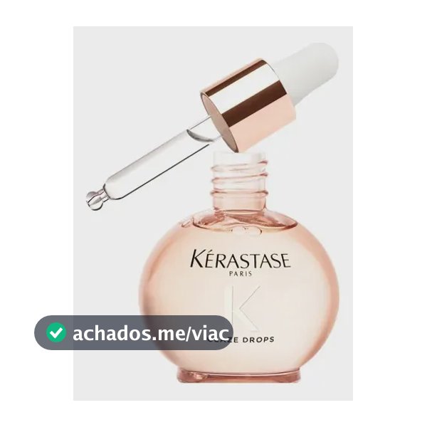 Óleo Capilar Kérastase Gloss Absolu Glaze Drops, Brilho Intenso Para Cabelos, Controle de Frizz, 45ml