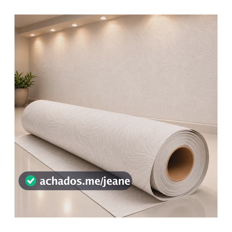 Papel De Parede Branco Neutro Adesivo Lavável Sala Quarto Branco 6 Metros