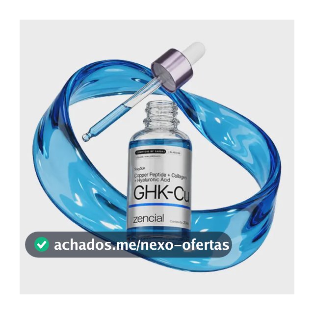 Sérum Facial Anti-idade Peptídeo Cobre Zencial 30ml Todo Tipo De Pele Dia/noite