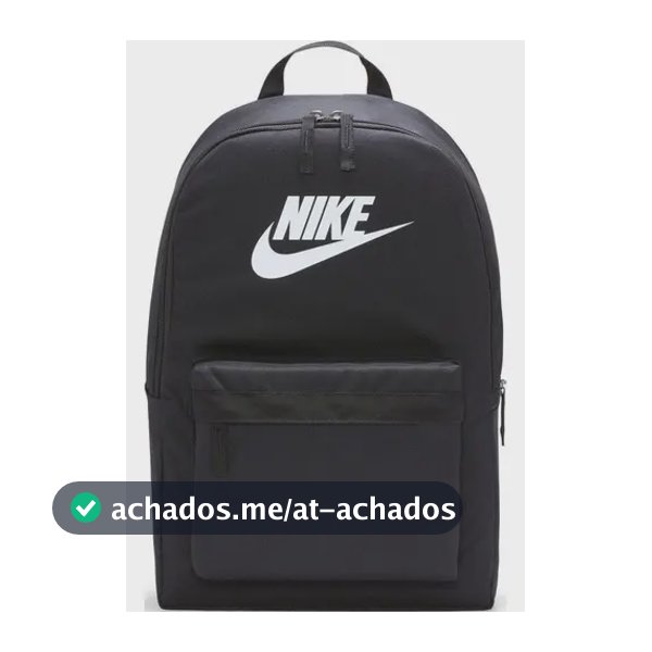 Mochila masculina Nike Heritage Backpack cor preta