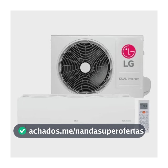 Ar Condicionado Dual Inverter LG Compact Ai 9000 Btus Frio