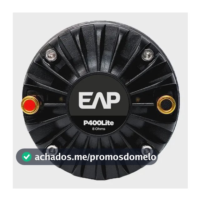 Driver Eap P400 Lite 8 Ohms Ti Drive Estranho Som Automotivo