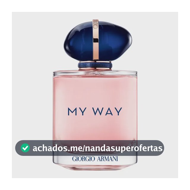 Armani Beauty Perfume Feminino My Way Eau de Parfum, Refilável 90ml