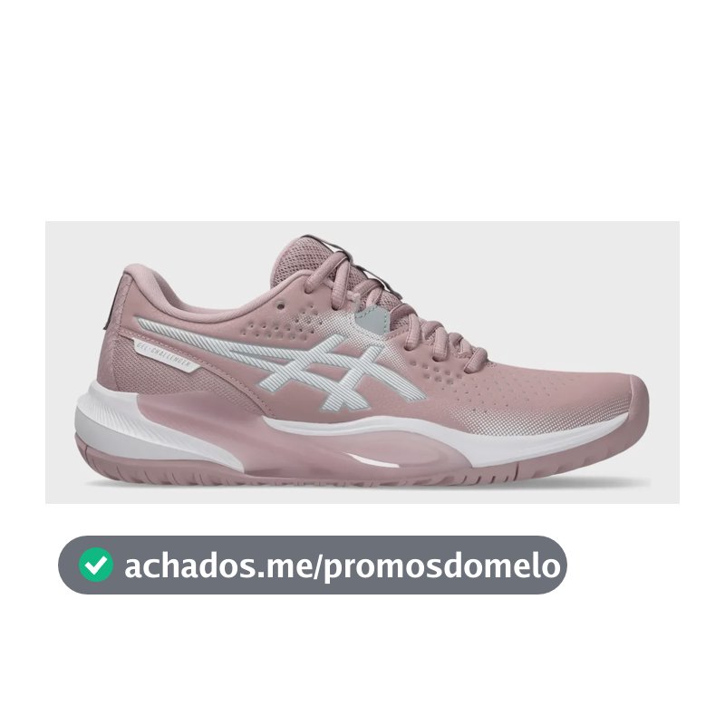 Tênis Asics Gel Challenger 15 Feminino Quadra Rápida + N. F Morganite - Piedmont Grey 38 Br