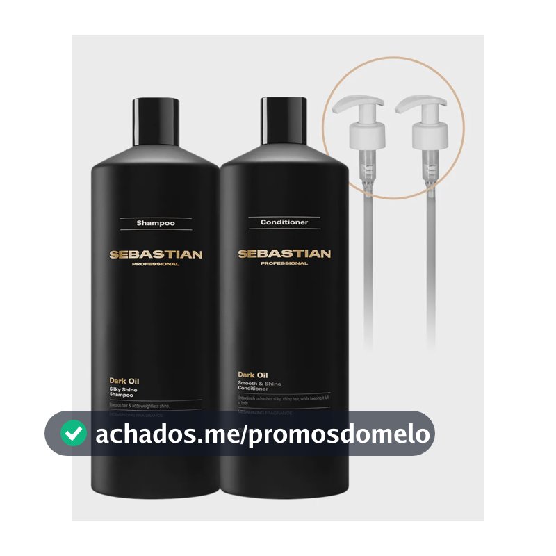 Kit Sebastian Professional Dark Oil Sh E Cond (4 Produtos)