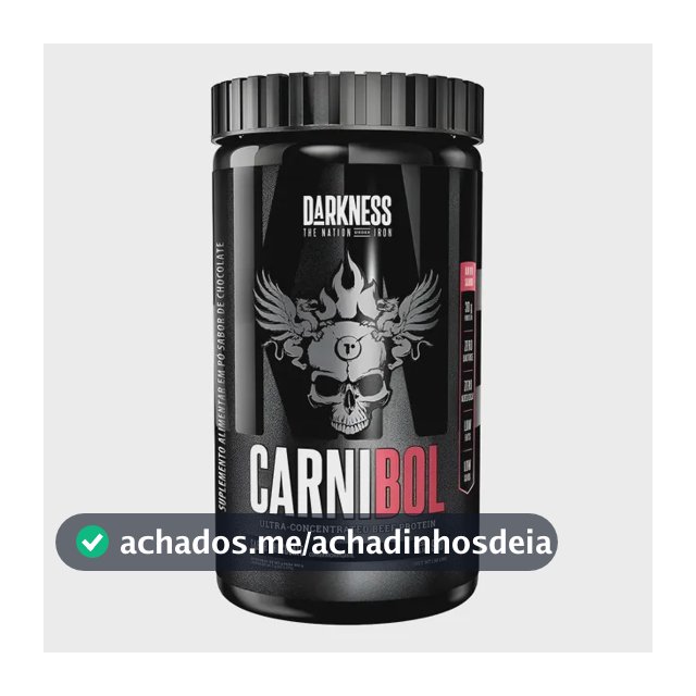 Proteina Da Carne Carnibol Zero Lactose 900g Darkness Integr