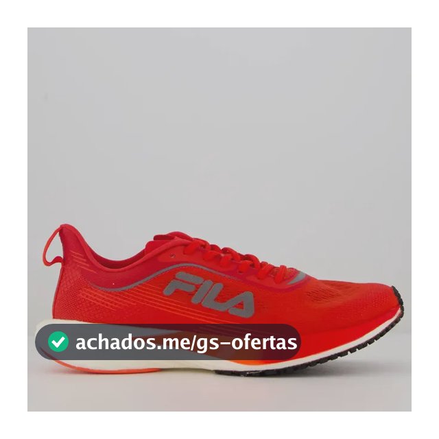 Tênis Fila Kr6 Frame Vermelho E Preto