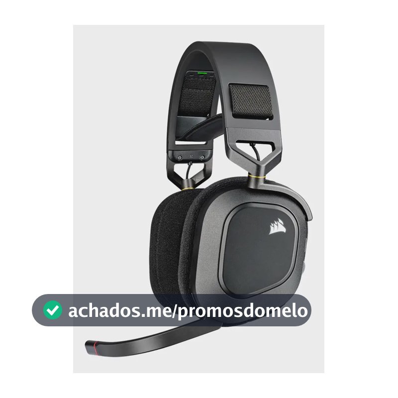 Diadema Corsair Hs80 Rgb sem fio