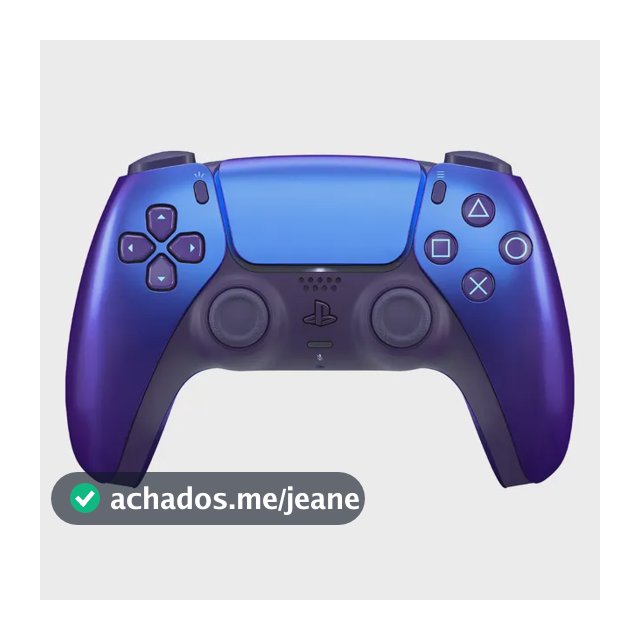 Controle Sem Fio Dualsense Playstation 5 Chroma Indigo Cor Azul