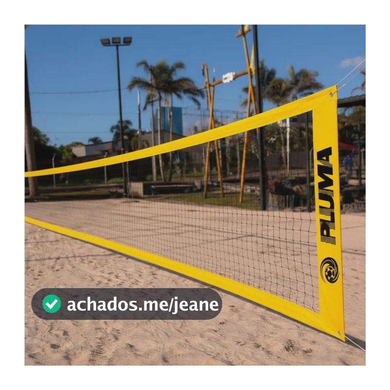 Rede De Beach Tênis Oficial Competição 4 Lonas