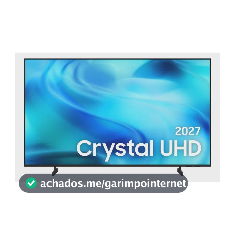 Samsung Smart TV 58" Crystal UHD 4K U8000H 26/2027, Vision AI Companion, Modo Estádio, Xbox Cloud Gaming