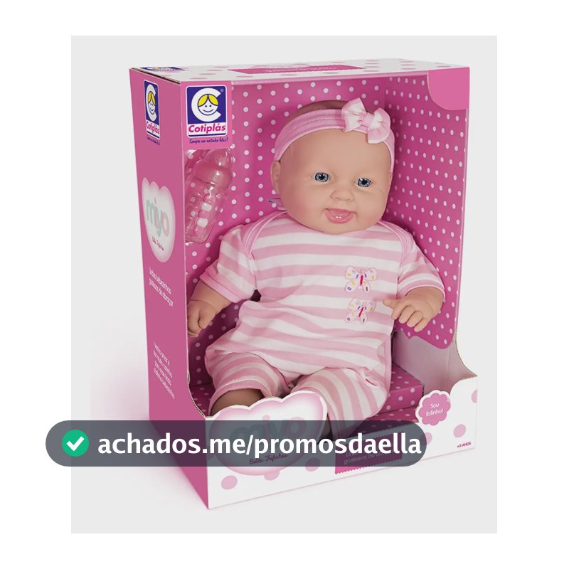 Cotiplás Bebê Miyo Menina 2247