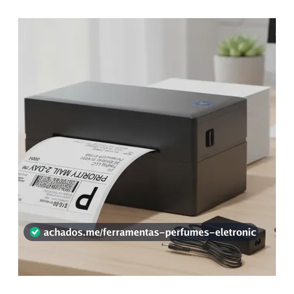 Impressora De Etiquetas De Envio Compatível Bluetooth E Usb 127/220v