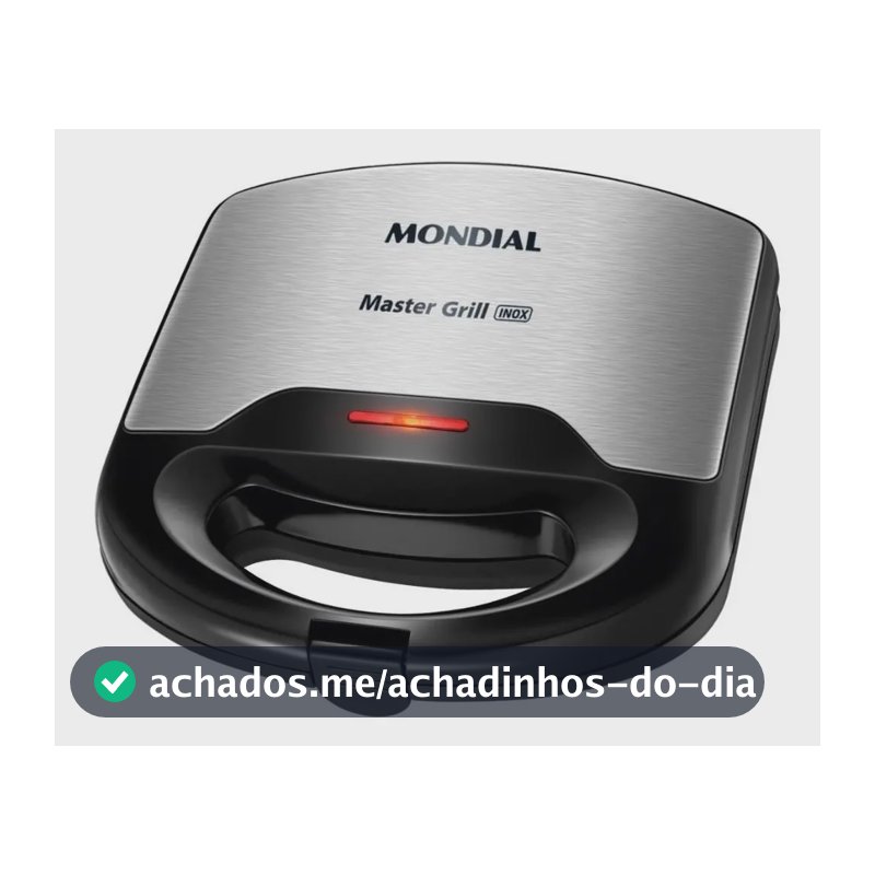 Sanduicheira Mondial Master Grill Mondial 750W S-20