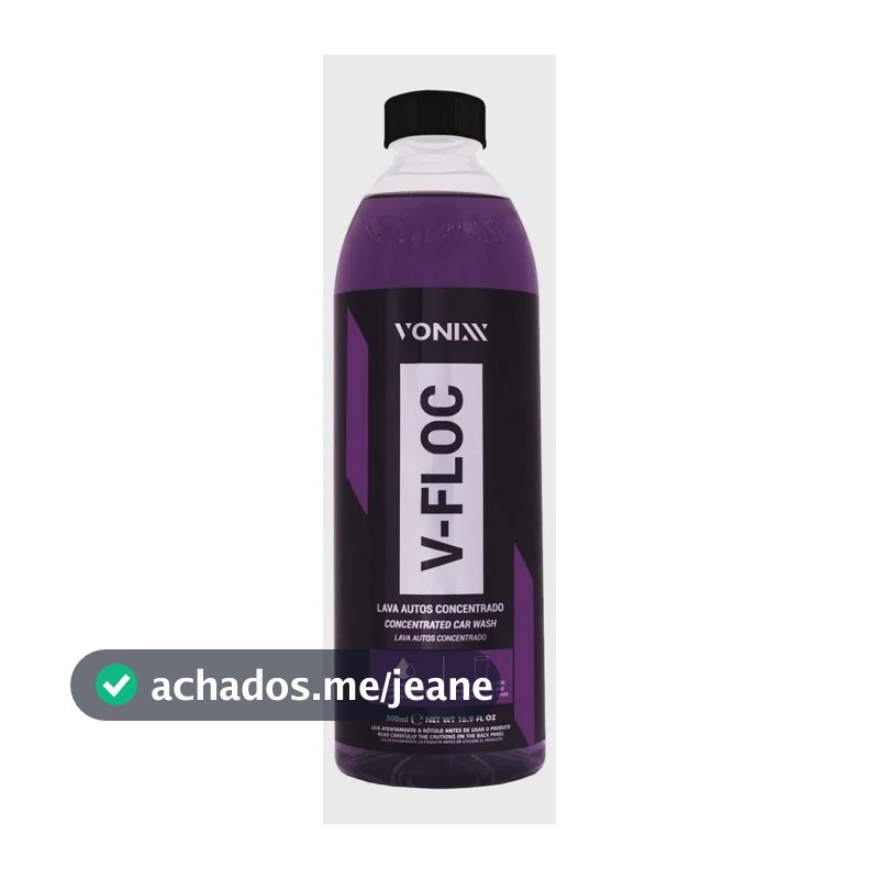 Shampoo Líquido V-floc 500ml - Vonixx Mod-br Lava Auto