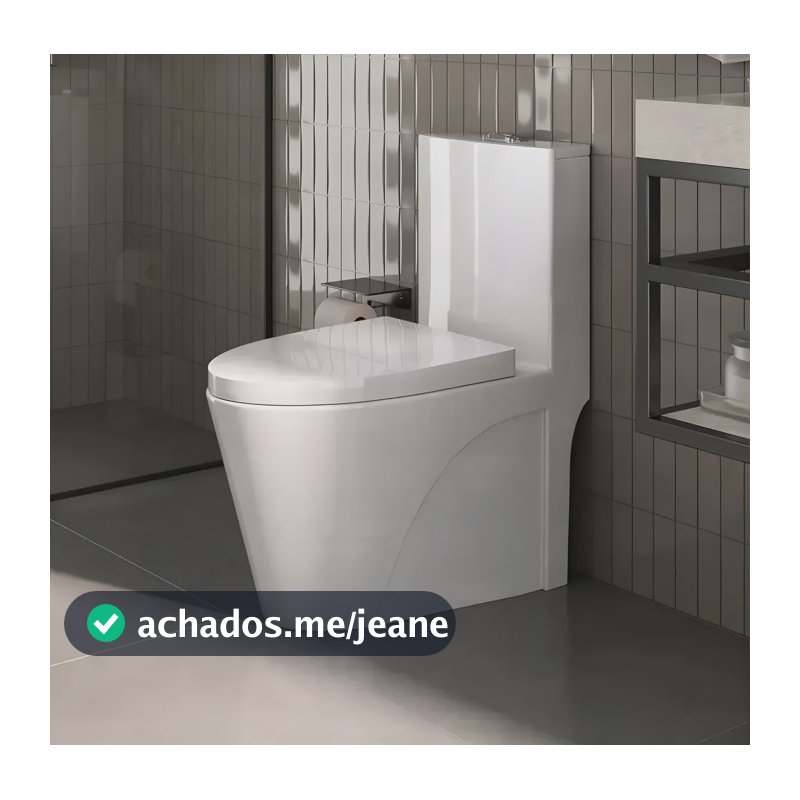 Vaso Sanitário Tubrax Monobloco Vab0002 Caixa Acoplada Compl Branco