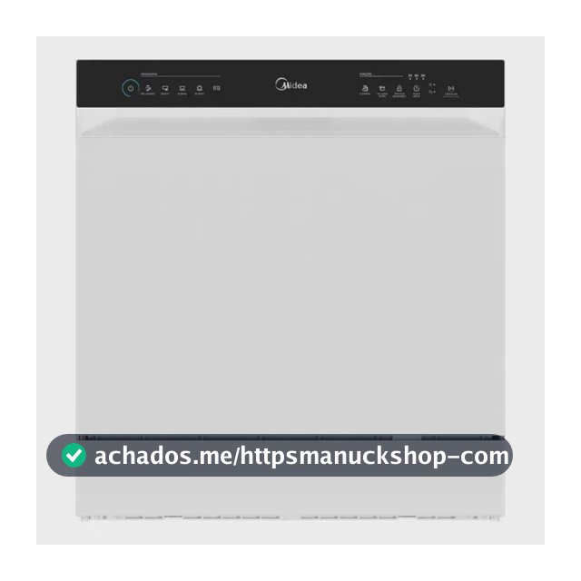 Lava Louças 8 Serviços Branco Touch Plus Midea