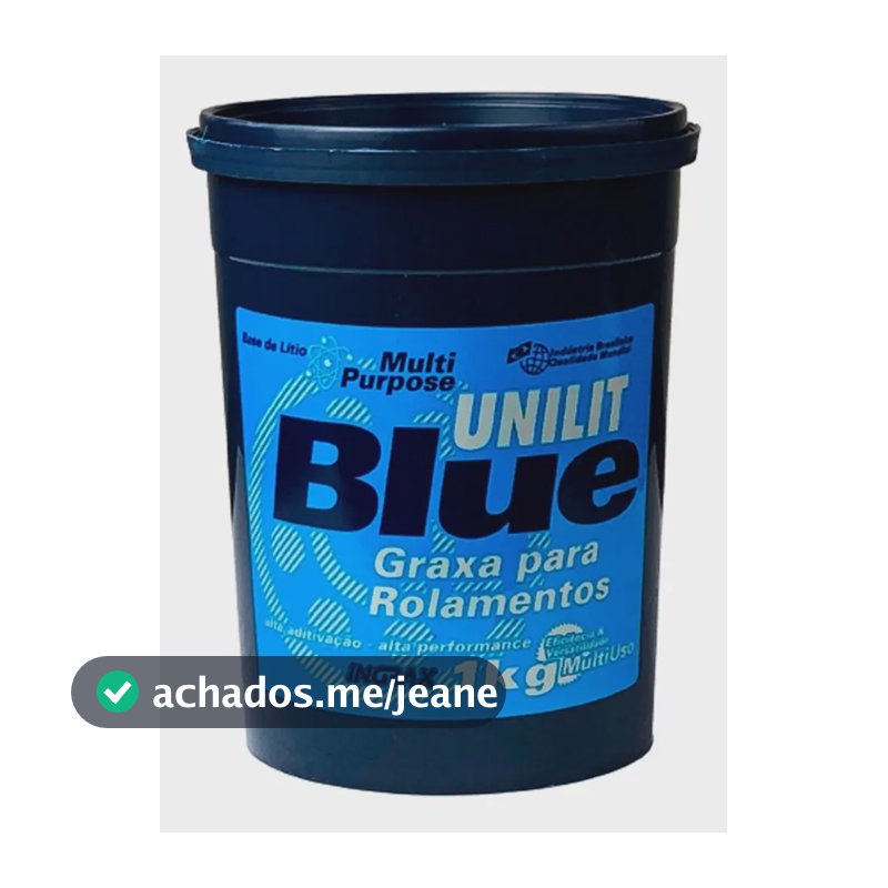 Graxa Unilit Blue 1KG - GRAXA AZUL