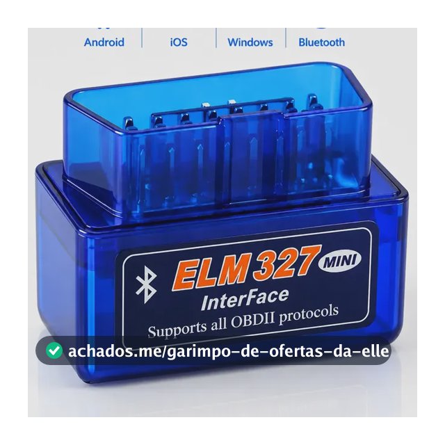 Scanner Automotivo Elm 327 Obd2 V2.1 Android Ios Bluetooth
