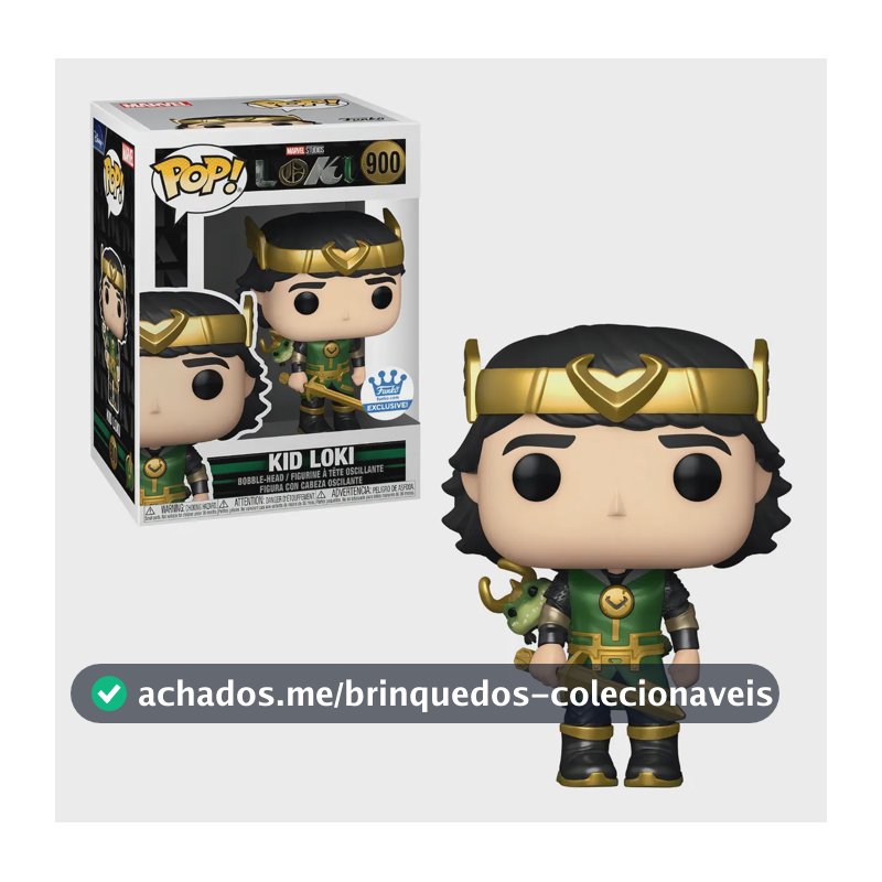 Pop Funko 900 Kid Loki