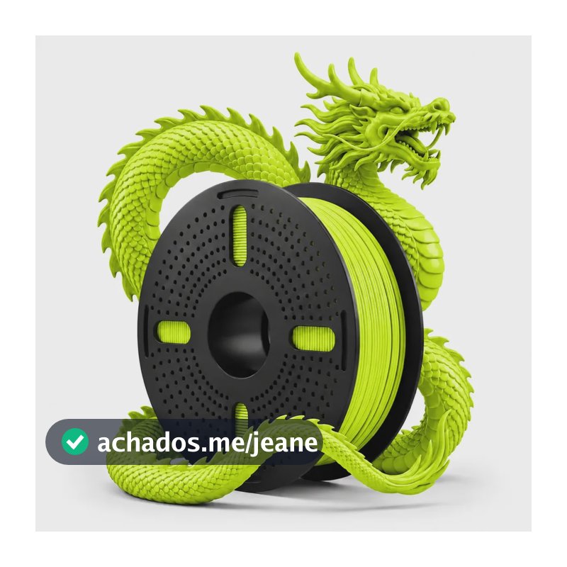 Filamento Impressora 3d Print Pulse Pet G 1.75mm Verde Neon