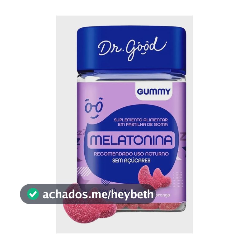 Dr Good Melatonina Fini Melatonina em Gomas