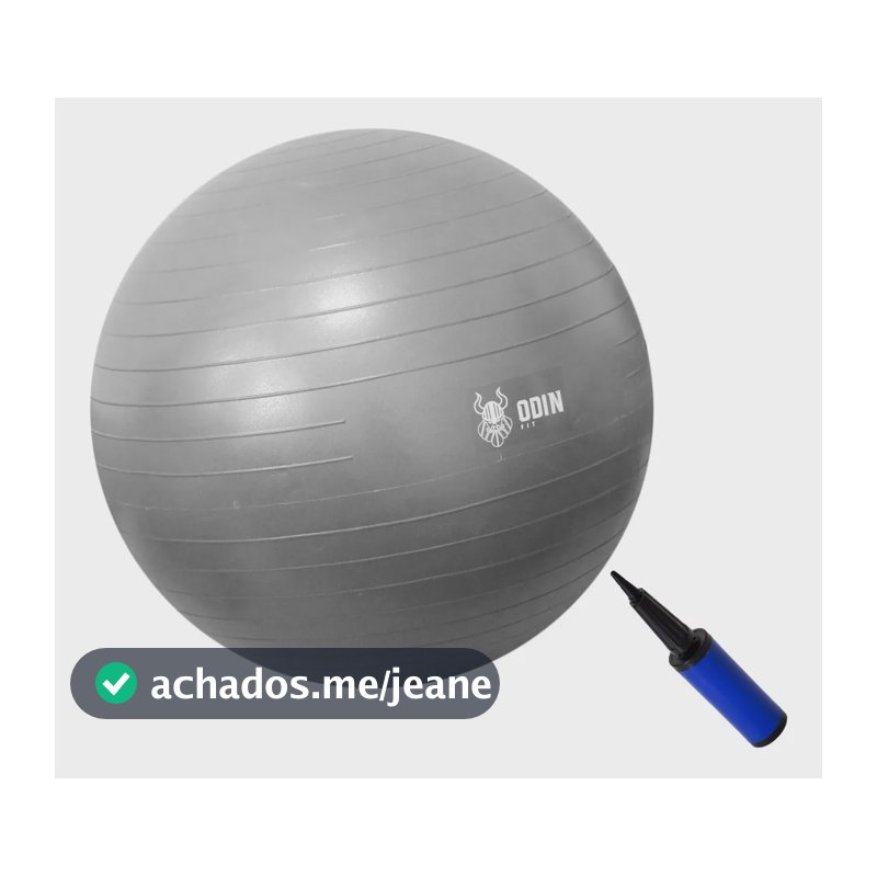 Bola Pilates Suiça Yoga Abdominal Gym Ball 65cm Odin Fit