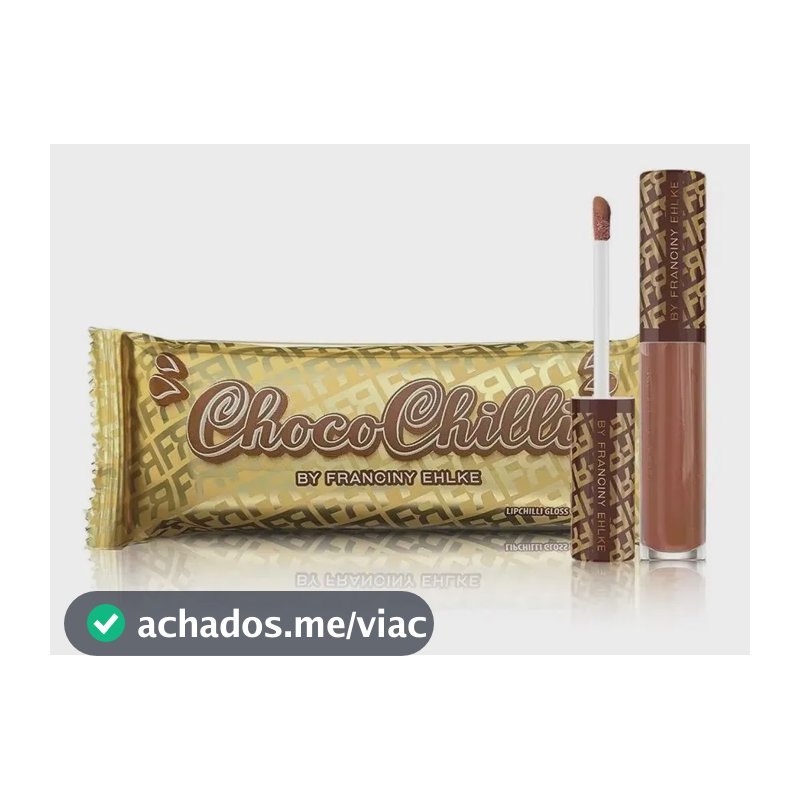 Brilho Labial Franciny Ehlke Choco Chilli Gloss Chocolate