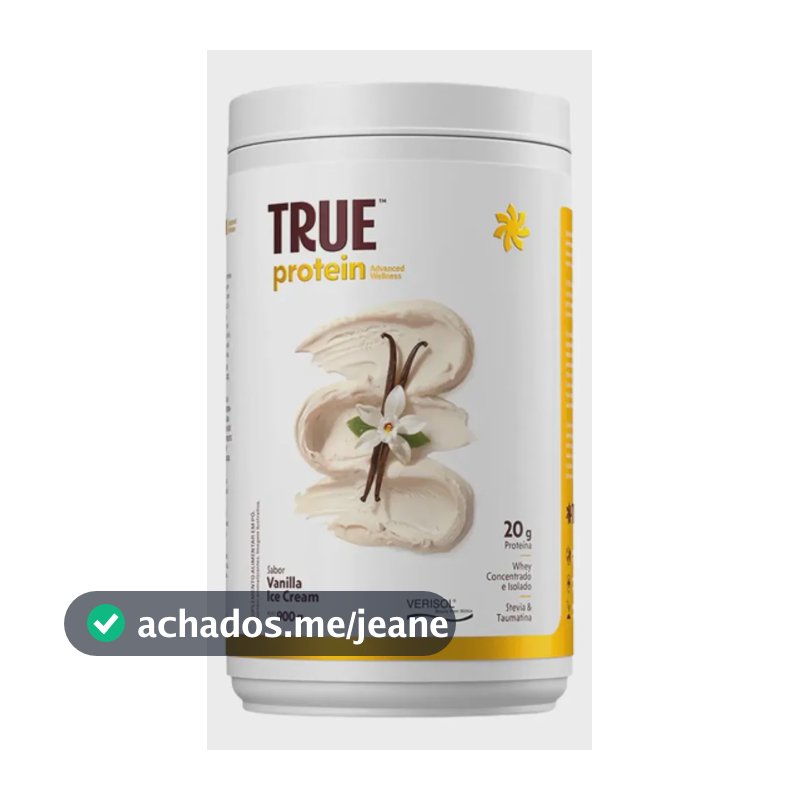 True Protein True Source Whey Protein Colágeno Verisol True Protein Vanilla 900g