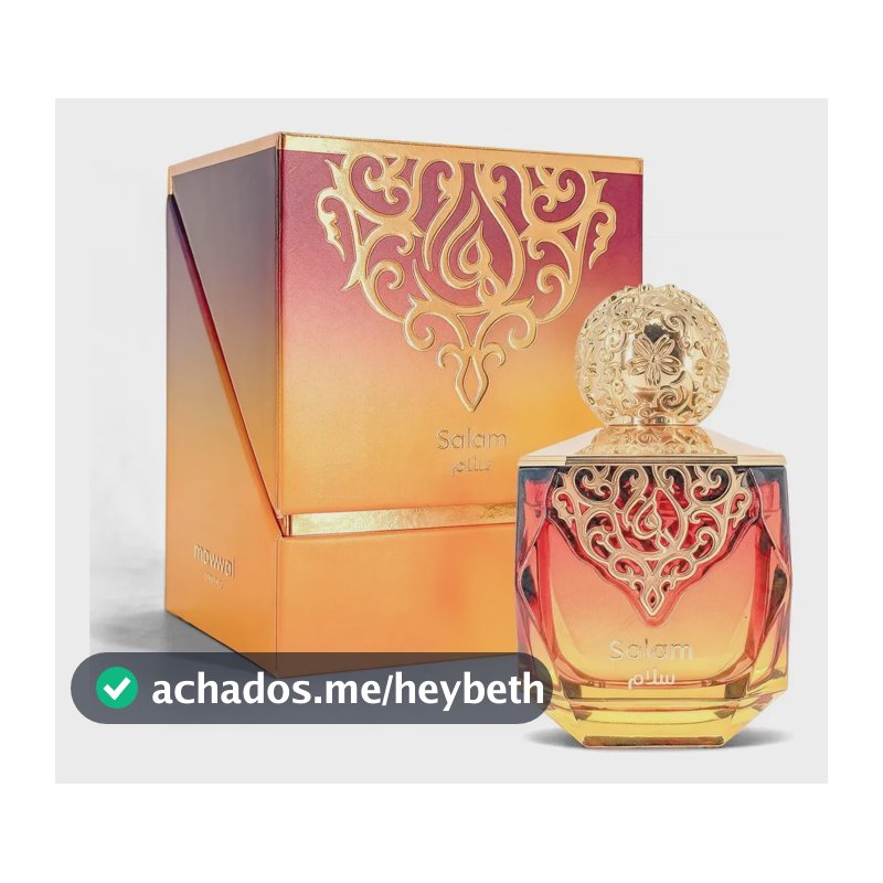 Perfume Árabe Mawwal Eden Salam Feminino 100ml Edp 100ml