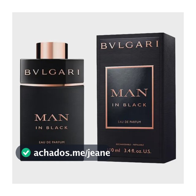 Bvlgari Man In Black Eau De Parfum ( Edp ) 100ml Masculino