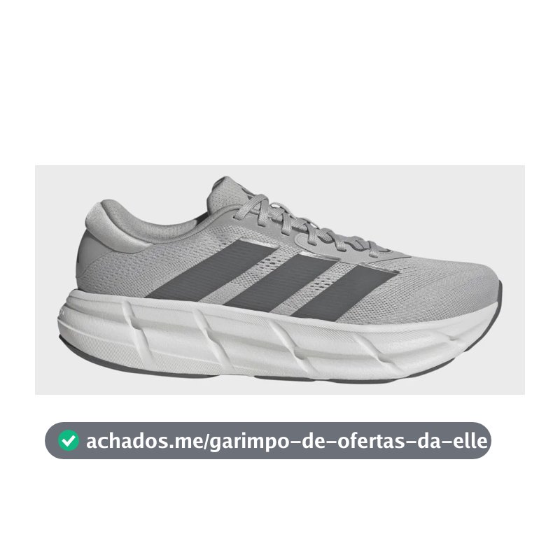 Tênis De Corrida Masculino Questar 4 adidas Cinza Liso 42 Br