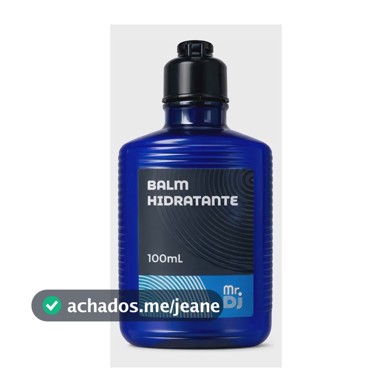 Balm Barba Masculino Mr Dj Hidratante 100ml Perfume Importado
