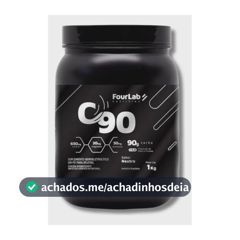 Carboidrato Em Pó 1kg Neutro Fourlab Suplemento Sem Glúten