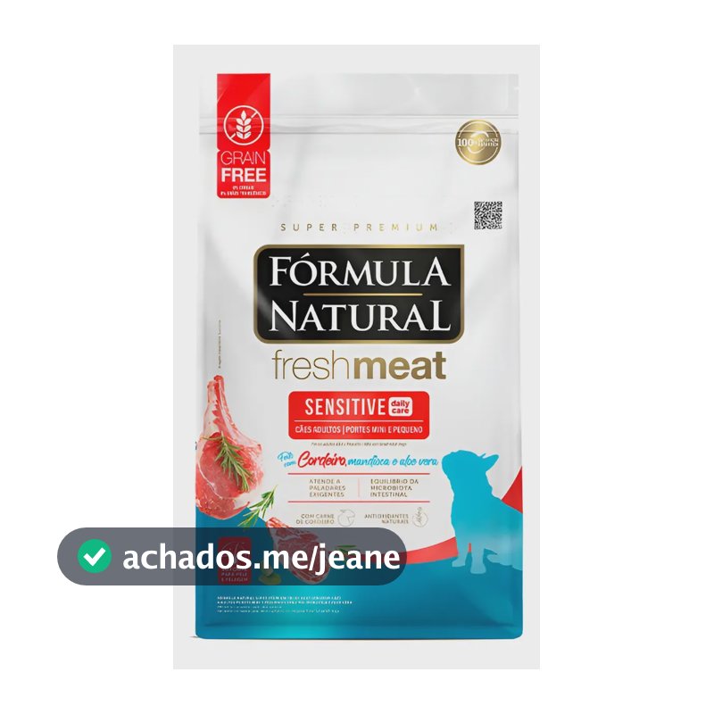 Fórmula Natural Fresh Meat Sensitive Adulto 1 Kg