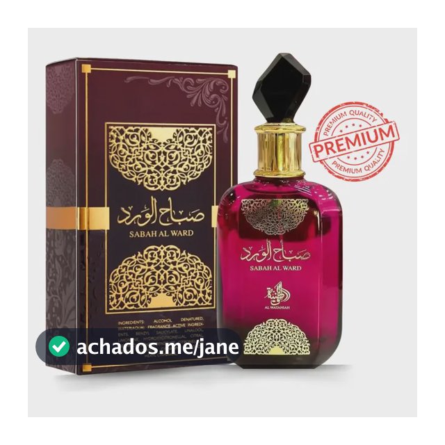 Perfume Sedutor Árabe Sabah 100ml Original Feminino