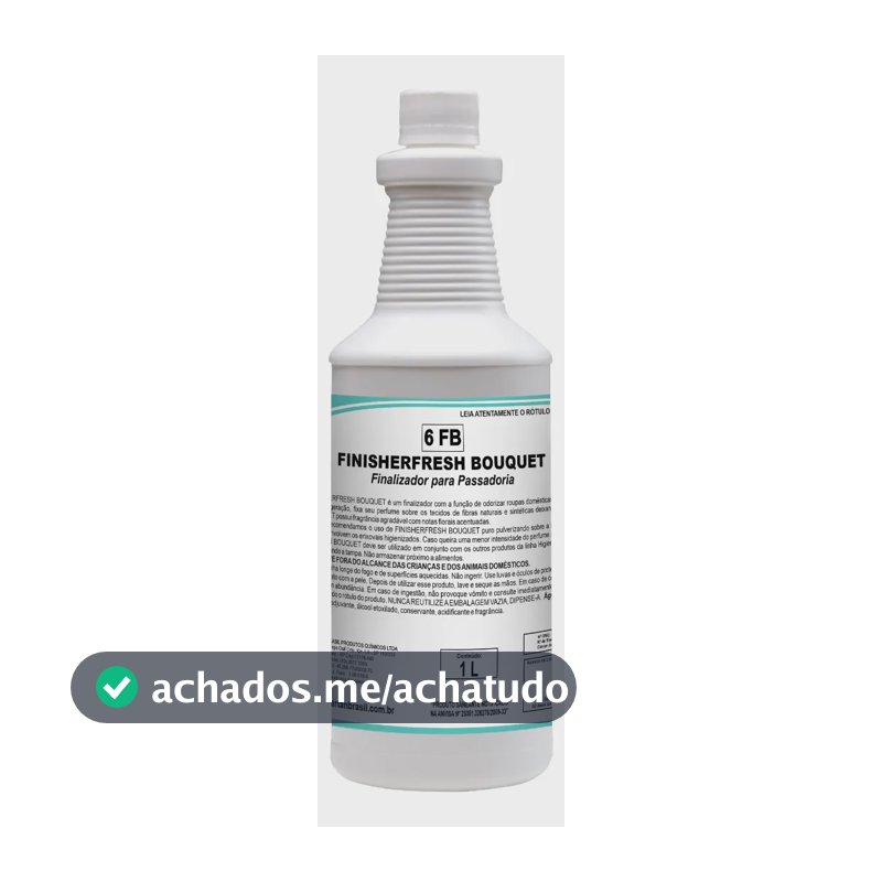 Finisherfresh Bouquet Facilitador Para Passar Roupas Sem Ferro Concentrado