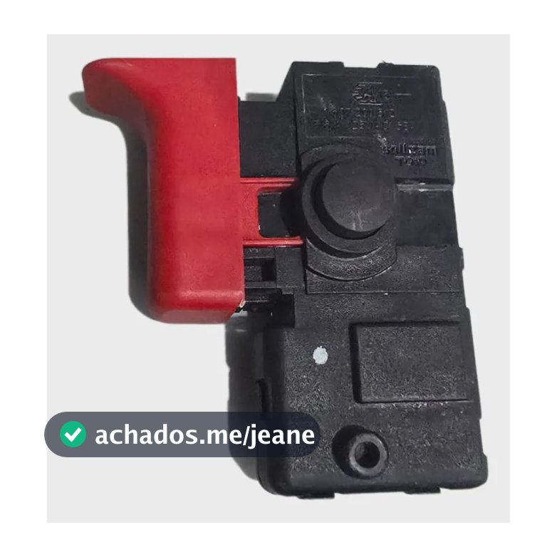 Interruptor Furadeira Bosch 125v 5e Original 1607200512