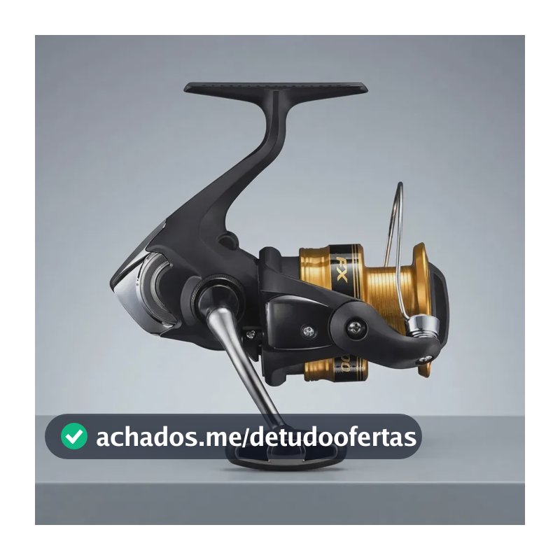 Molinete Shimano Fx Fc C3000 Cor Preto Lado da manivela Direito/Esquerdo