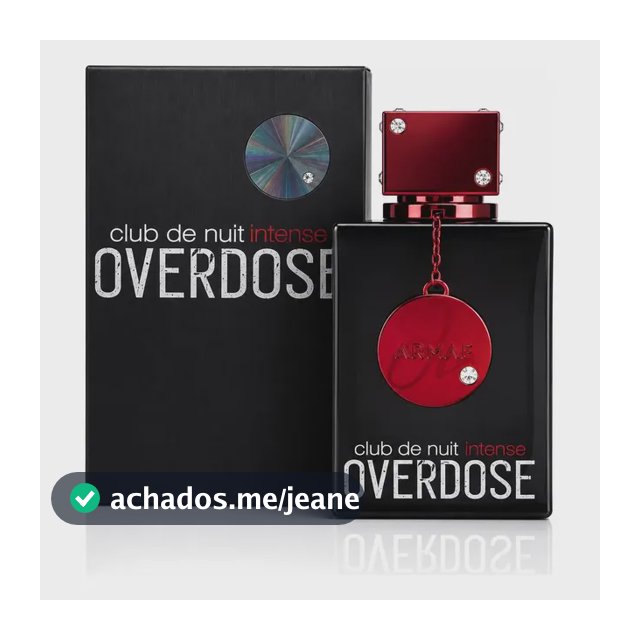 Perfume Armaf Club De Nuit Intense Overdose ( M ) Edp 100 Ml
