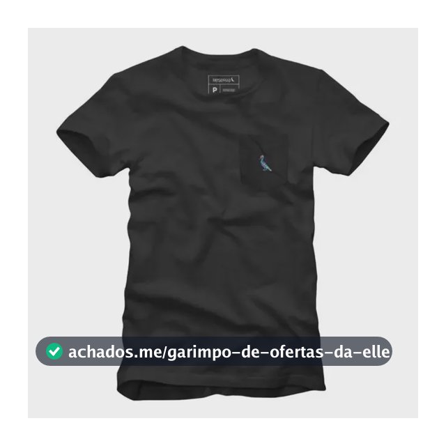 Camiseta Bolso Cb Pica-pau Xadrez Reserva