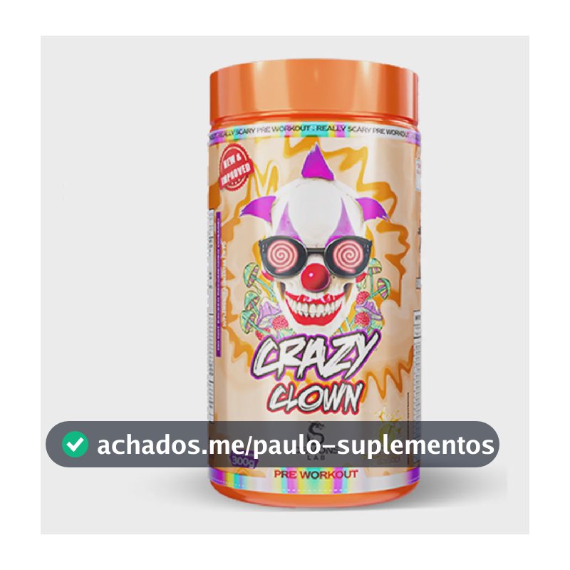 Suplemento Esportivo Demons Lab Crazy Clown Laranja Pó 300g