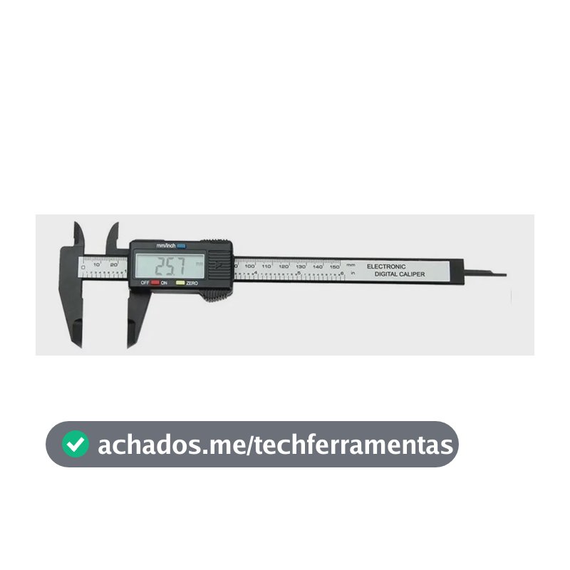Paquimetro Digital Sobrancelhas 150mm Profissional