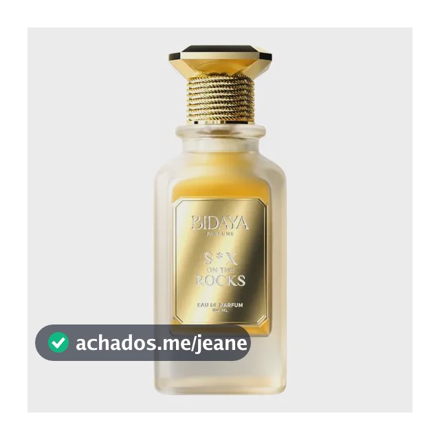 Perfume Bidaya Sex On The Rocks Eau De Parfum 100ml Unissex
