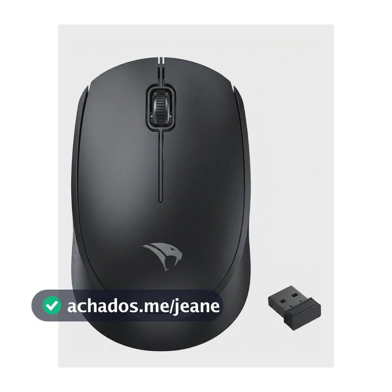 Mouse Sem Fio Viper Pro Creative Vo200 Preto 1200 Dpi Óptico Para Windows E Linux Preto